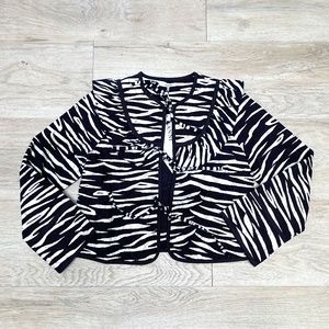 Ganni Quilted Tie Jacket